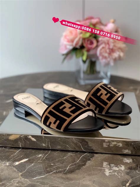 Fendi slippers for women